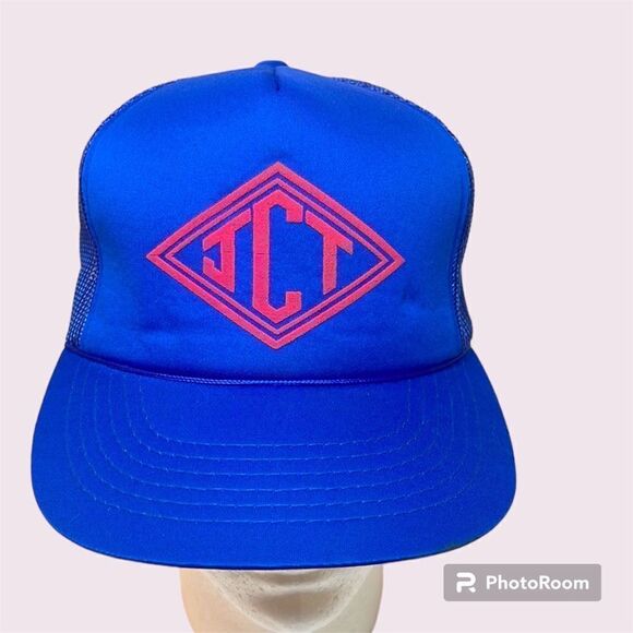 HEADWEAR Vintage Foam Mesh Trucker Hat JCT - Picture 1 of 7